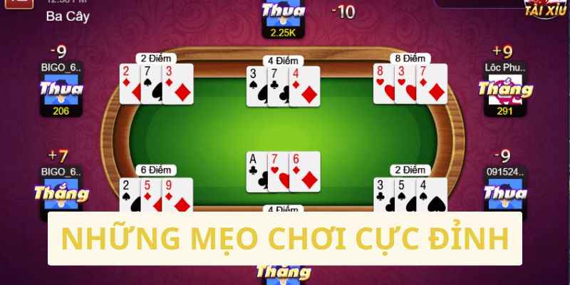 Mẹo chơi giúp bạn bất bại khi chơi